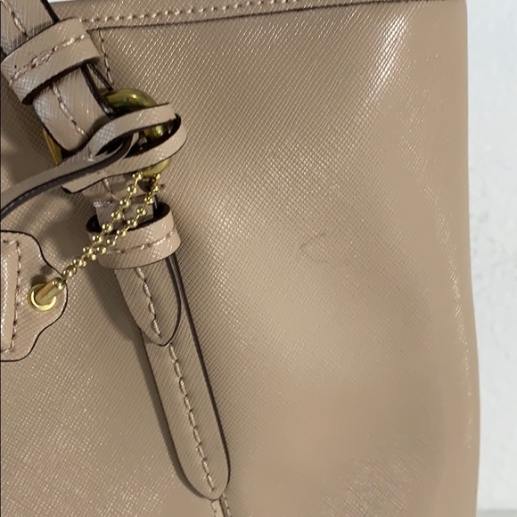 PEYTON LEATHER ZIP TOP TOTE (COACH F27349) - Picture 4 of 11